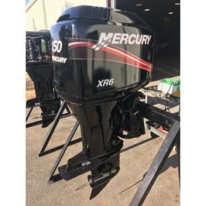USED 2006 MERCURY OPTIMAX 150 HP 2-STROKE 20" OUTBOARD BOAT MOTOR ENGINE